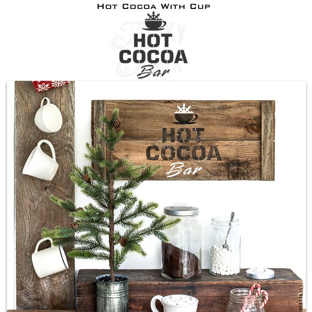 FJ088 Funky Junks varme kakao med kop for engroshandel hos Muddaritaville Studio