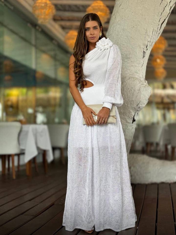 Abito Lungo Thammy per la vendita all'ingrosso da parte di Madmoizelle Closet