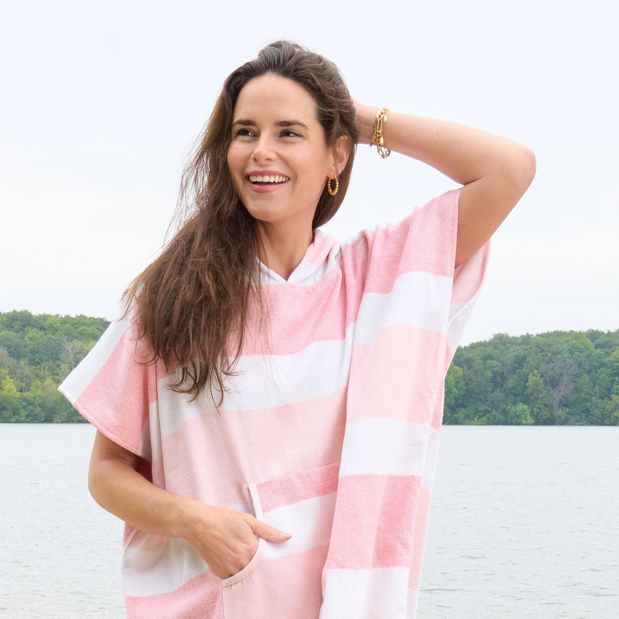 Elsie & Zoey - Wholesale Hoop Earrings - Waterproof Earrings Narelle Bubble Hoops in 18K Gold + Steel6