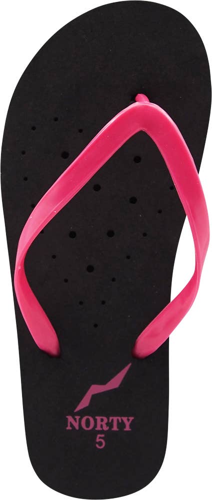 Eastern Off Price – wholesale Slippers – Child – Norty Girl's Flip Flops Casual Summer Sandals Comfort Slippe6