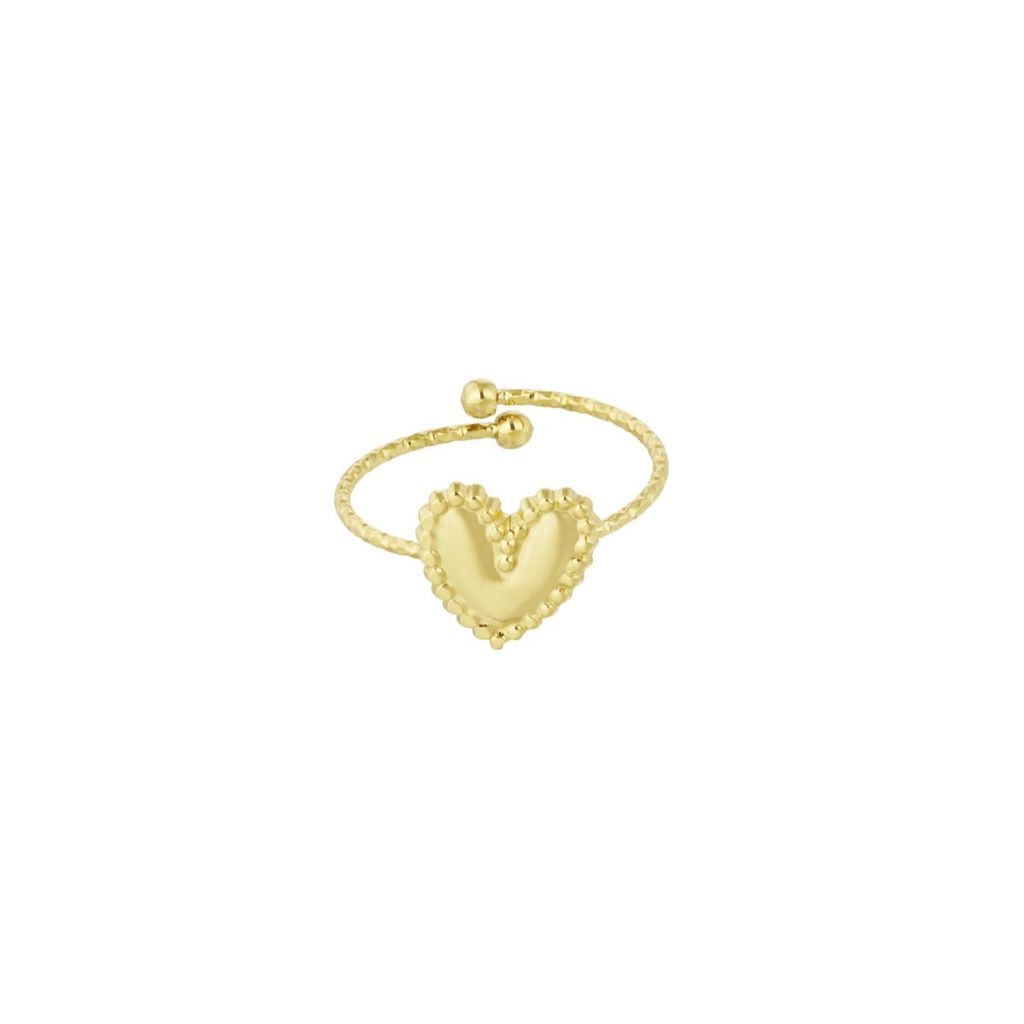 Ibiza Boutique - Wholesale Band/Stacked Ring - Ring heart small0