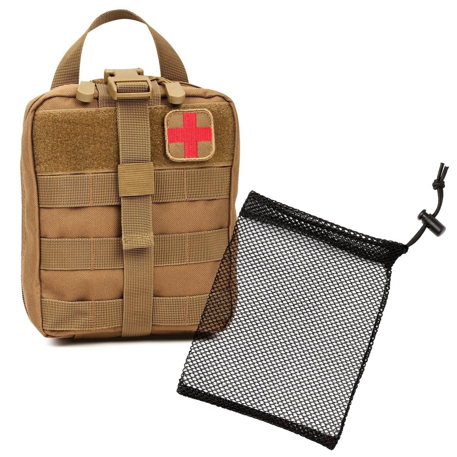 Orca Tactical - Vente Trousse de premiers secours - Trousse de premiers soins médicaux ORCA Tactical MOLLE Rip-Away EMT - COYOTE5