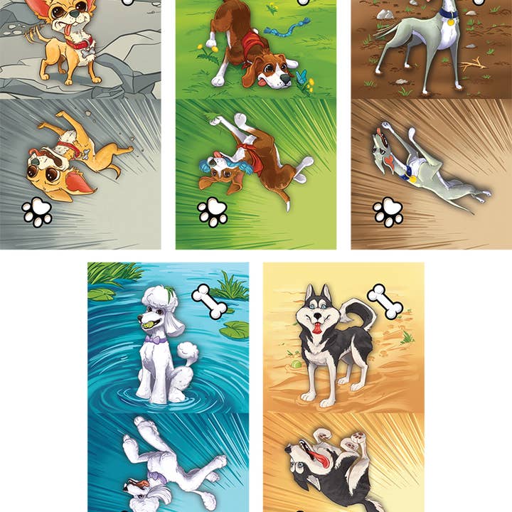 Fireside Games - Wholesale Board Game - Zoomies - Strategic Dog-Themed Board Game