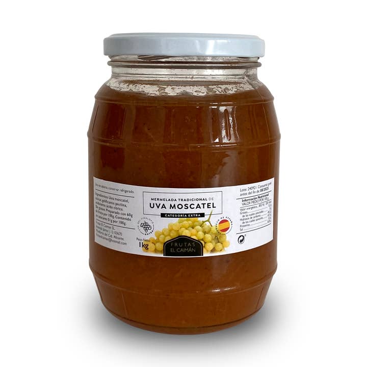 FrutasElCaiman - Wholesale Jam/Jelly - Traditional Muscat grape jam 1kg0