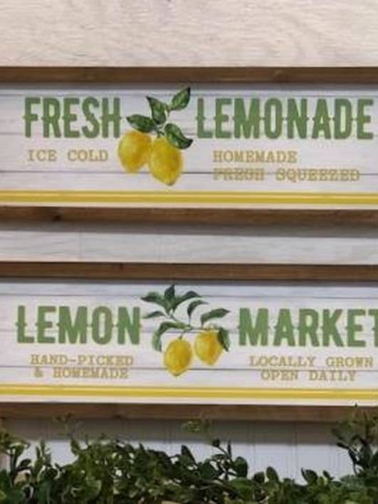 Sinais do Mercado de Limão (Conjunto de 2) por atacado de DNS Designs