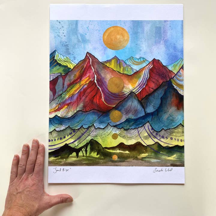 Tirage Mountain Art 12x16 : Soul Rise pour la vente par Sarah Uhl
