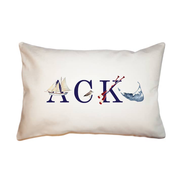 ACK för NHA stor rektangel kudde för wholesale av Tina Labadini Designs