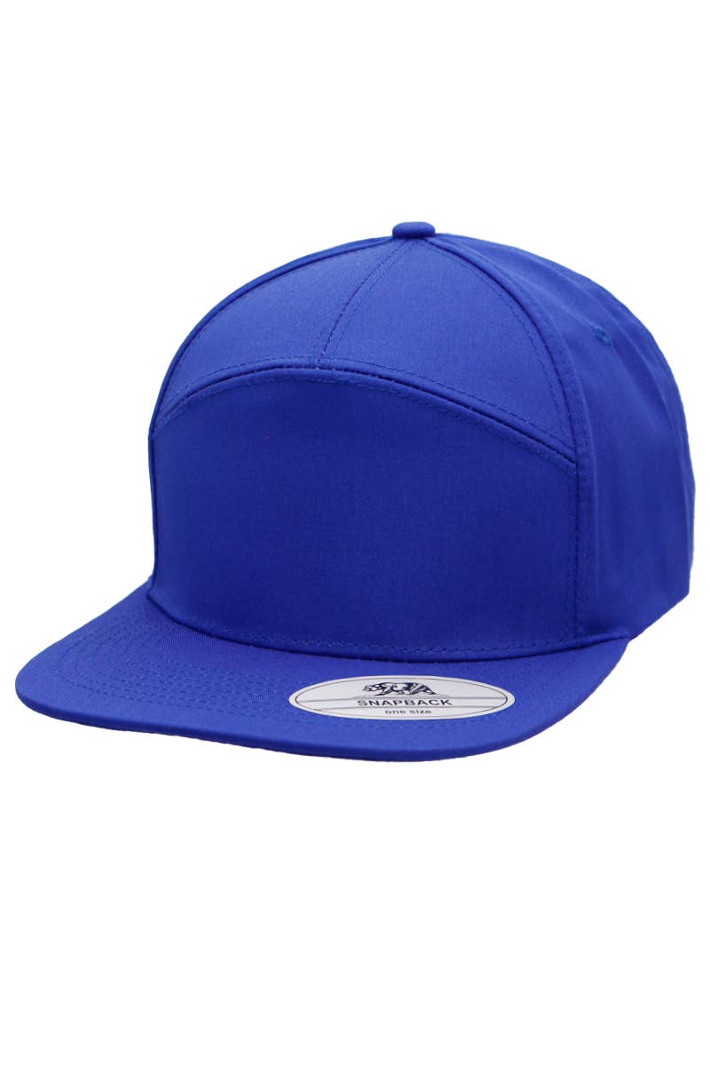 Cap Zone – Boné - Homem por atacado – Snapback de mistura poliéster de algodão sólido com 7 painéis e bico plano12