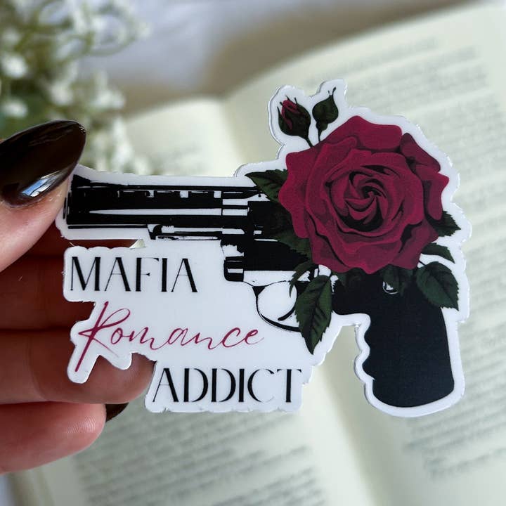 Mafia-Romanze-Süchtiger Aufkleber für den Großhandel von Heart & Spine Books