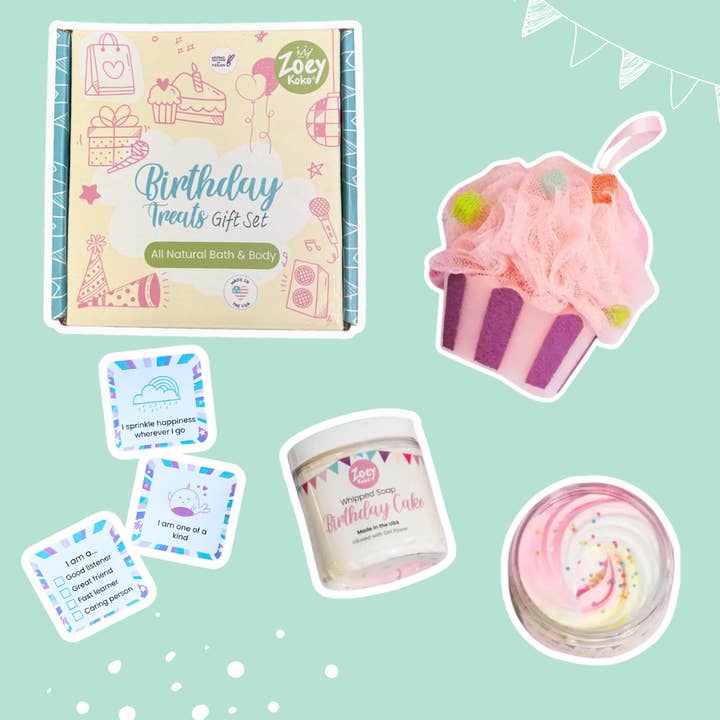 Birthday Treats Gift Set for wholesale by Zoey Koko