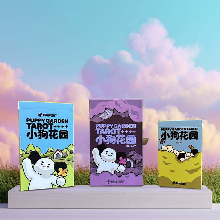 Welpen-Garten-Tarot für den Großhandel von Vermilion Collection