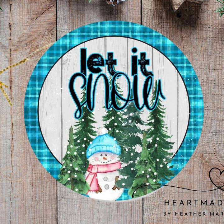Laat het sneeuwornament voor wholesale door Heartmade By Heather Marie, LLC