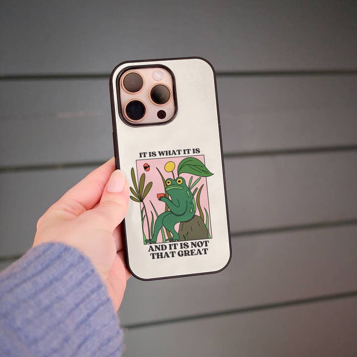 Wisdom and Wonder Designs – wholesale Phone case – Women’s – It Is What It Is | Phone Case6