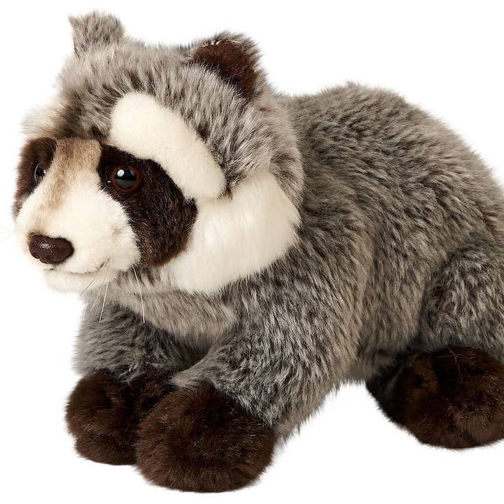 Uni Toys - Wholesale Stuffed/Plush Toy - Kids & Baby - Raccoon - 23 cm (length) - cuddly/plush toy0