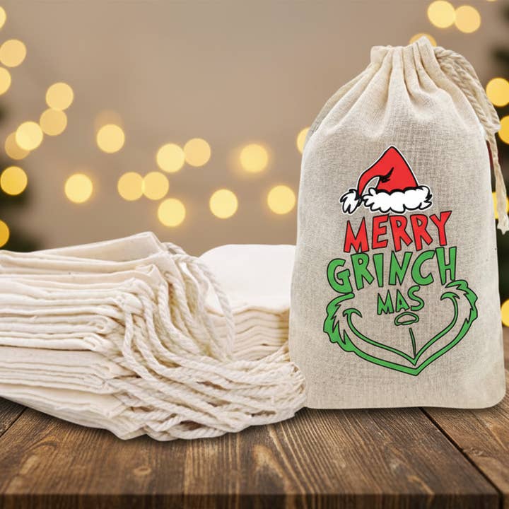 Christmas Goodie Bag - Party favors - stocking stuffers for wholesale by Threelilducks