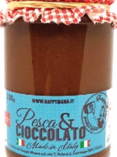 Peach & Chocolate Jam for wholesale by Happy Mama