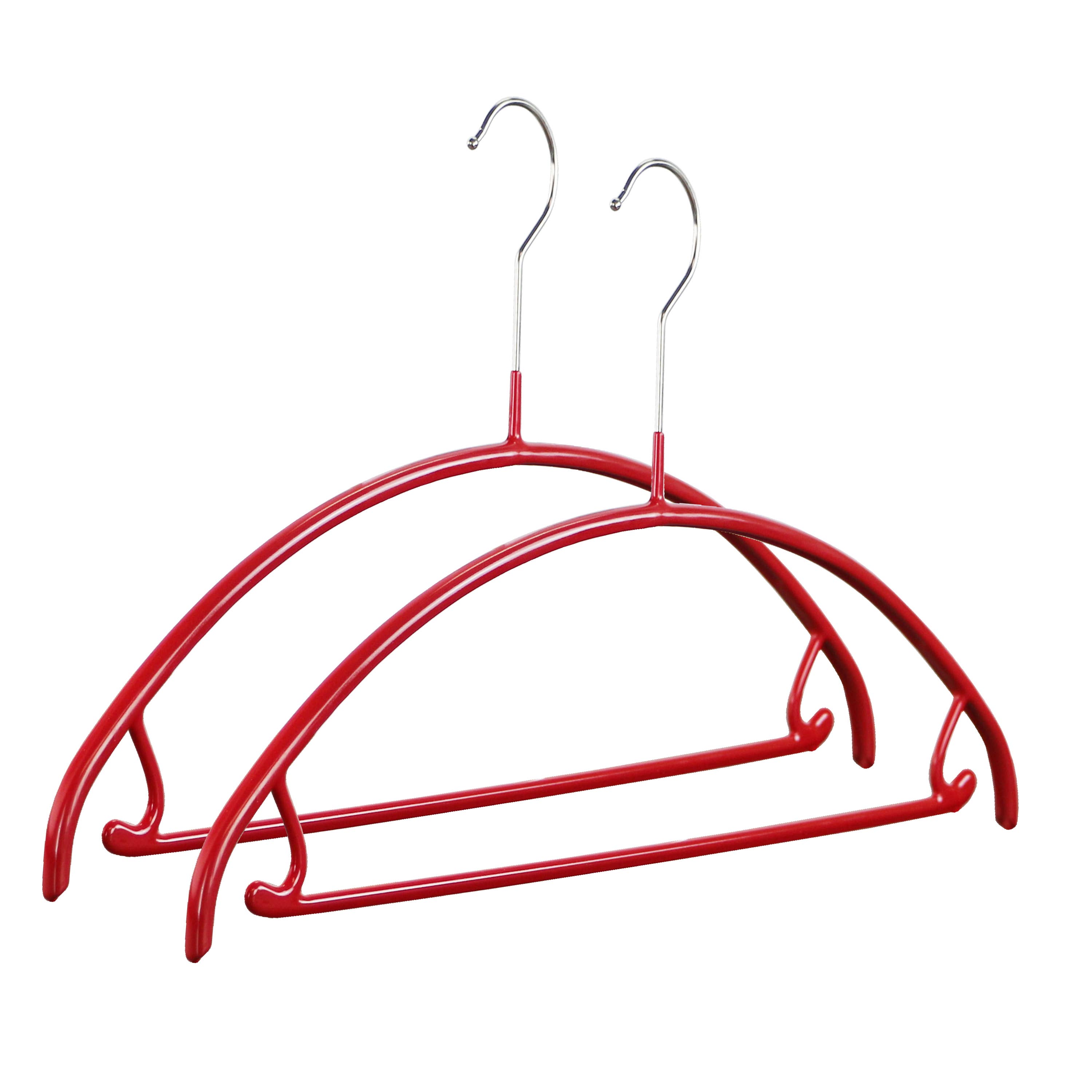 Reston Lloyd - Wholesale Clothes Hangers - MAWA, Euro Blouse Hanger with Pant Bar (5 Colors)8