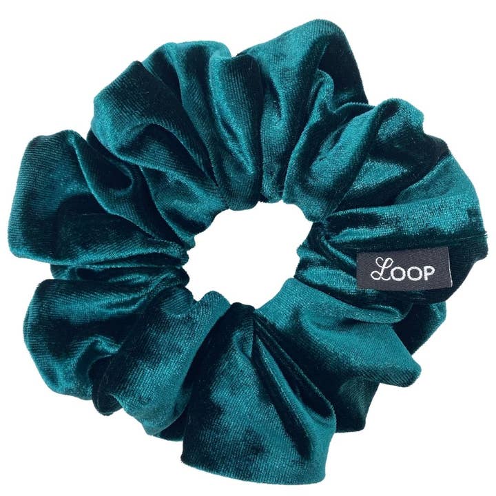 Immergrüner zerquetschter Samt* für den Großhandel von LOOP Lifestyle