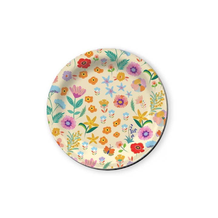 Tasche vuote in kraft (diam. 12,5 cm) - Bel giardino per la vendita all'ingrosso da parte di Maison Royal Garden