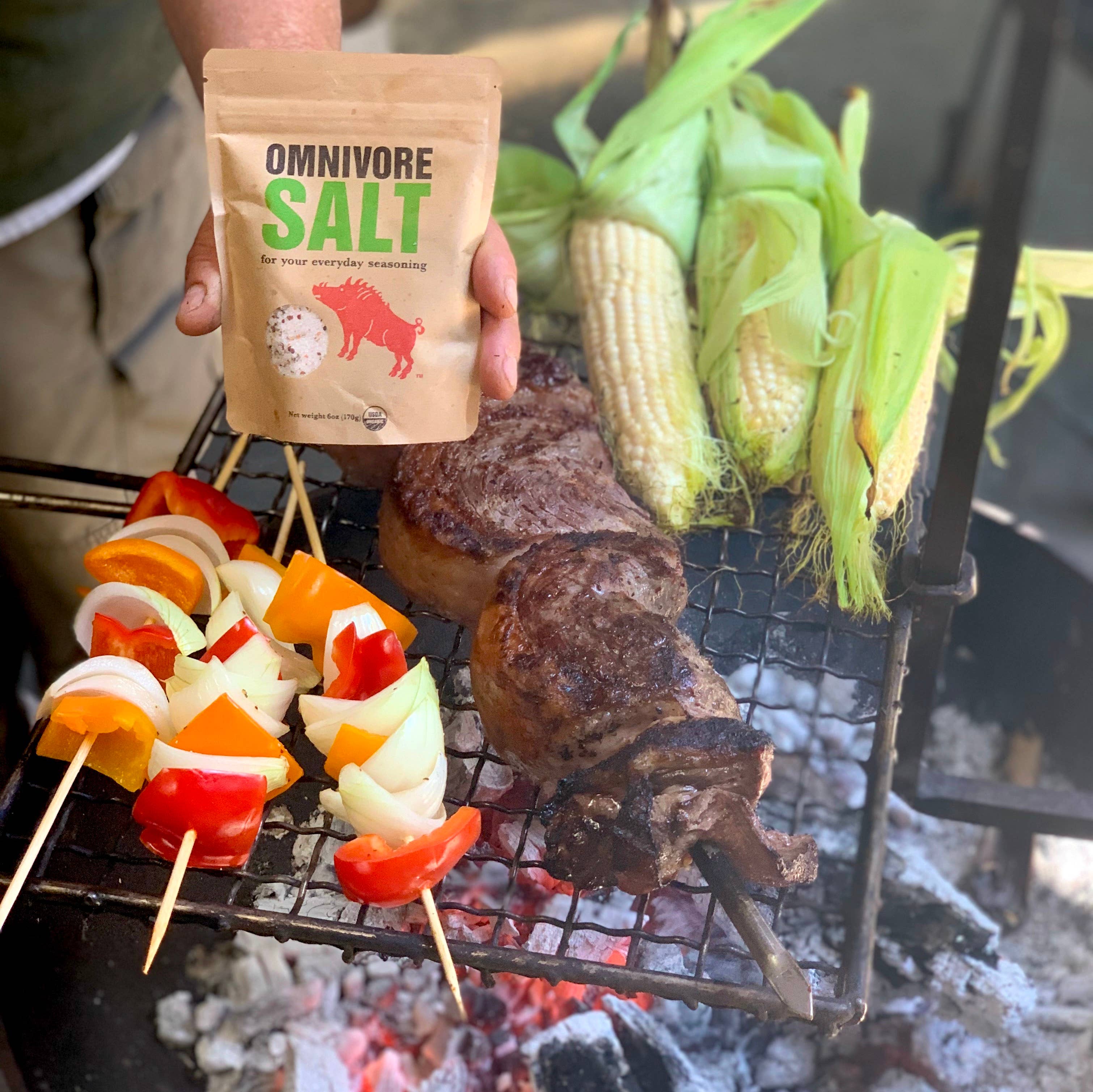 OMNIVORE LLC - Wholesale Salt - 6 oz Omnivore SALT an Organic Sea Salt blend - Bag6