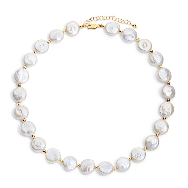 Marina Münz-Perlenkette für den Großhandel von Tatiana M Designs