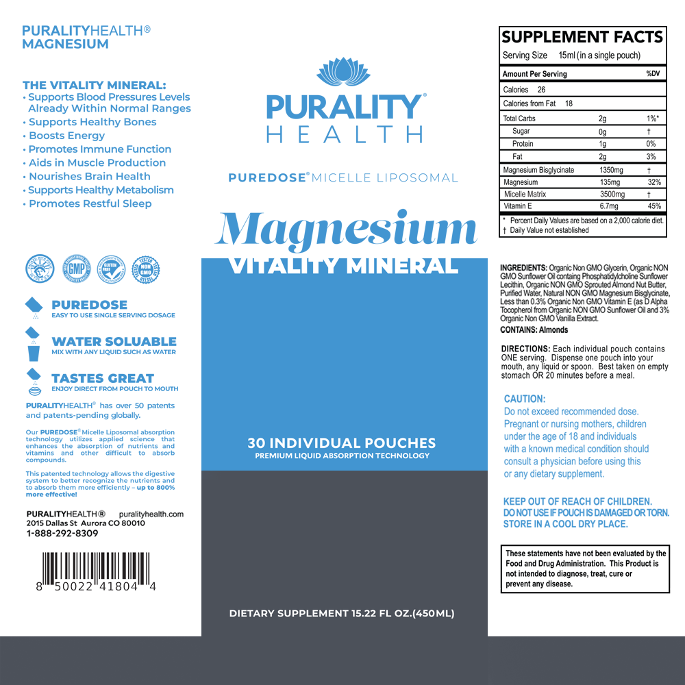 Purality Health - Wholesale Oral Supplement/Vitamin - Liposomal Magnesium2