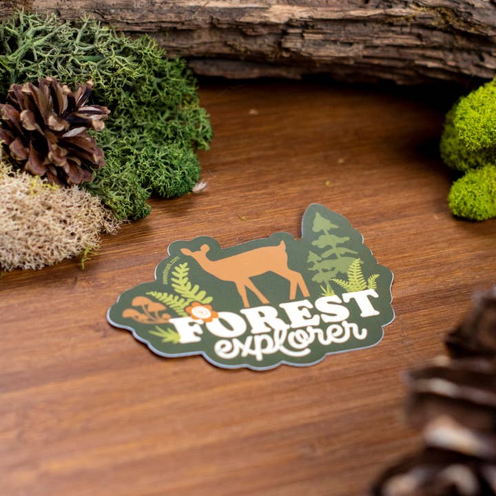 Amanda Weedmark - Wholesale Sticker - Forest Explorer Nature Sticker2