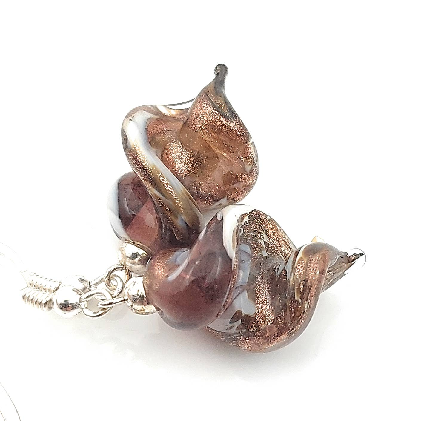 Miriam Fasolato - Wholesale Dangle Earrings - Murano glass and 925 silver drop earrings4