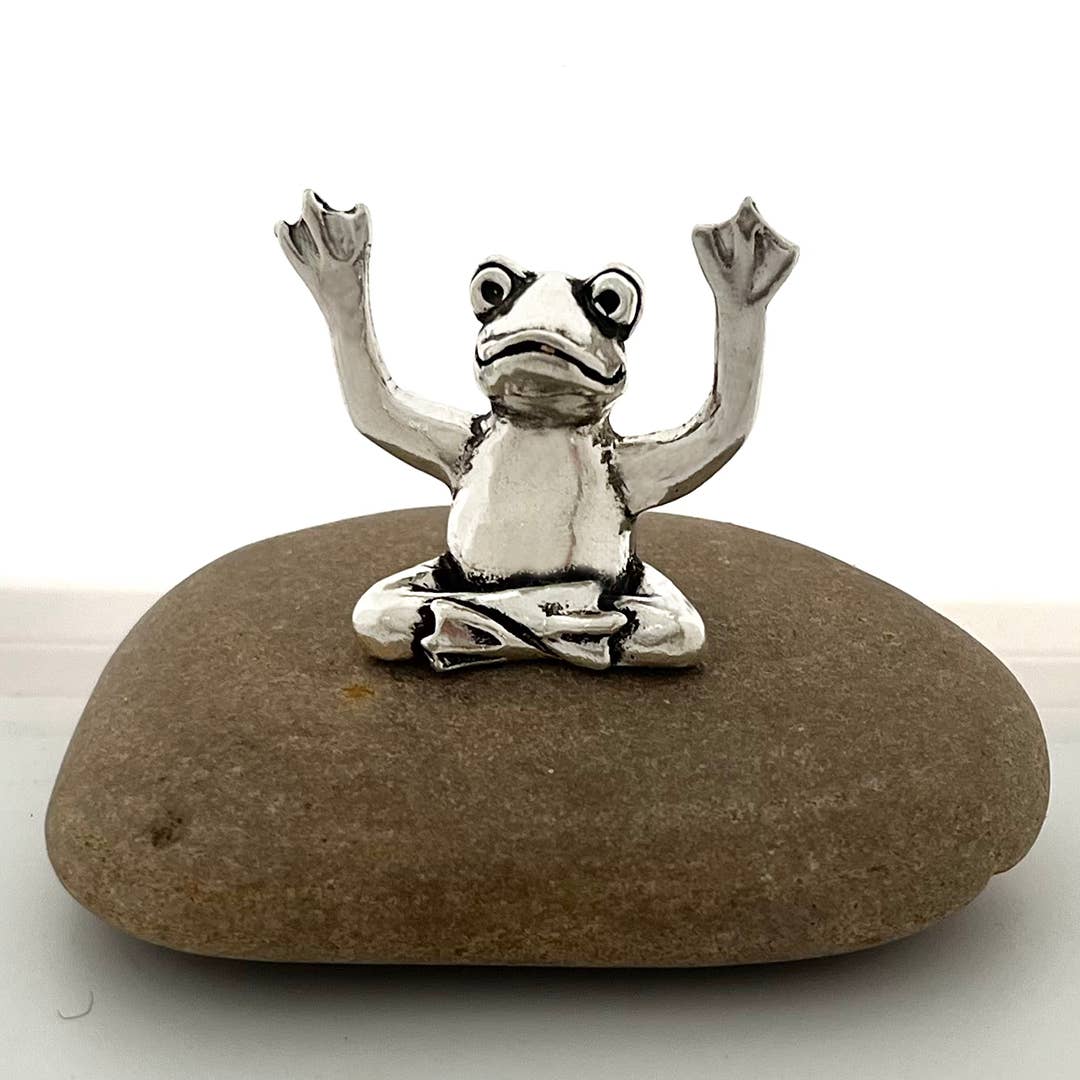 Basic Spirit - Wholesale Sieradenstandaard en display - Sitting ringhouder voor kikkers1