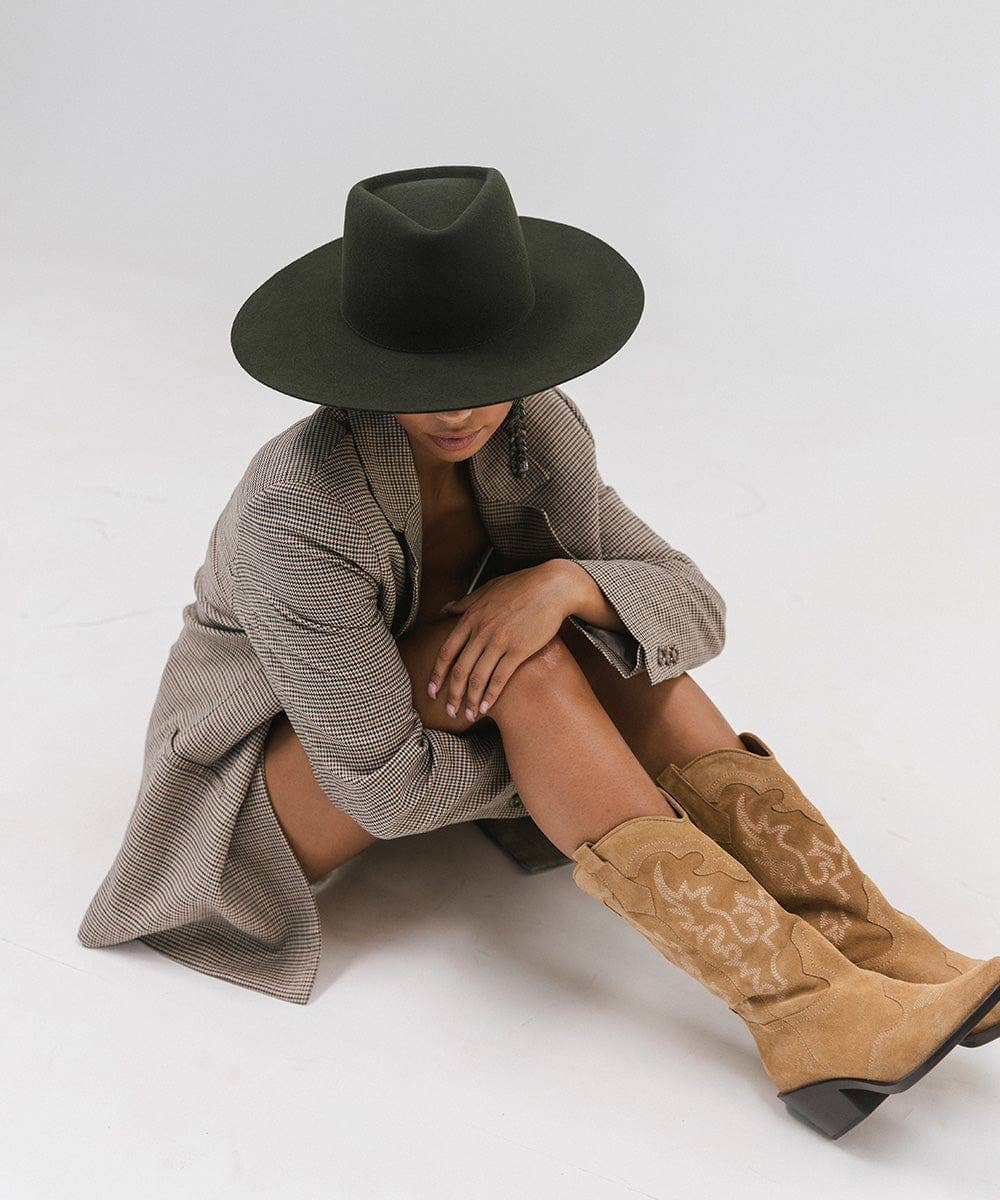 Gigi Pip - Wholesale Fedora - Women's - Dakota Triangle Crown31