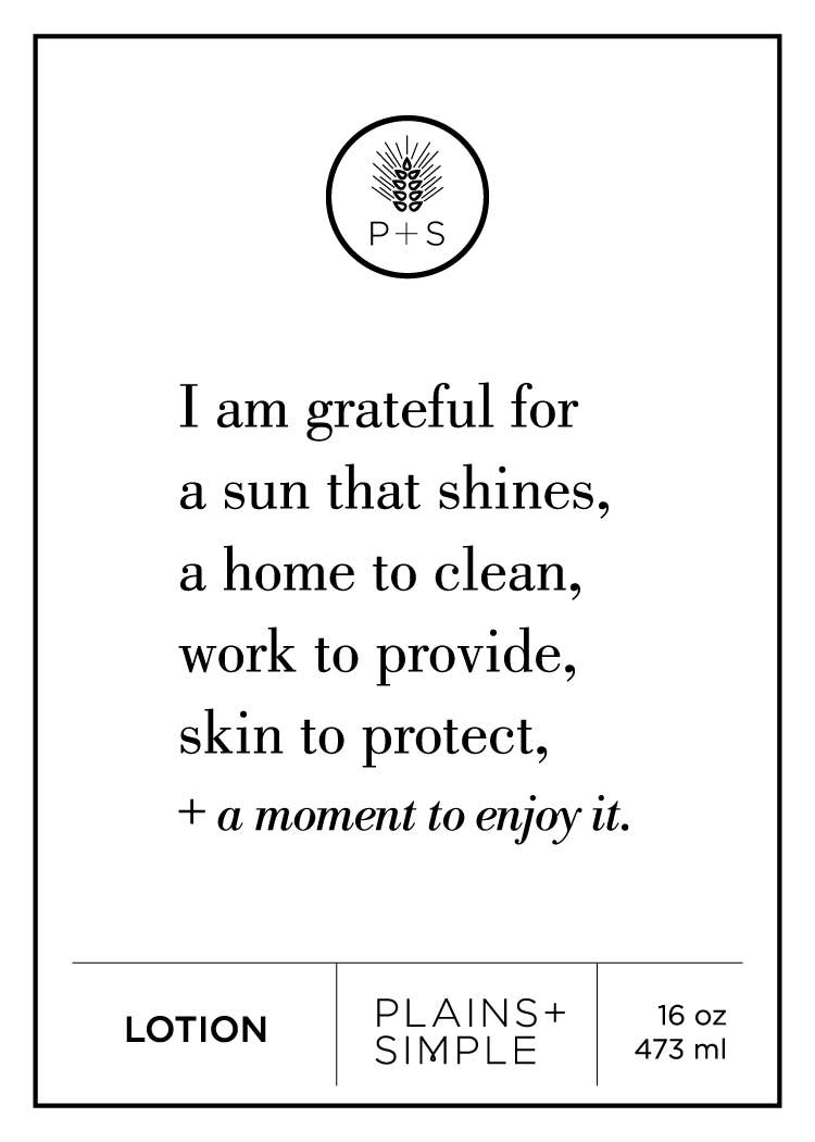 Plains + Simple - Wholesale Soap Dispenser - I Am Grateful White Glass Reusable Soap/Lotion Dispenser11