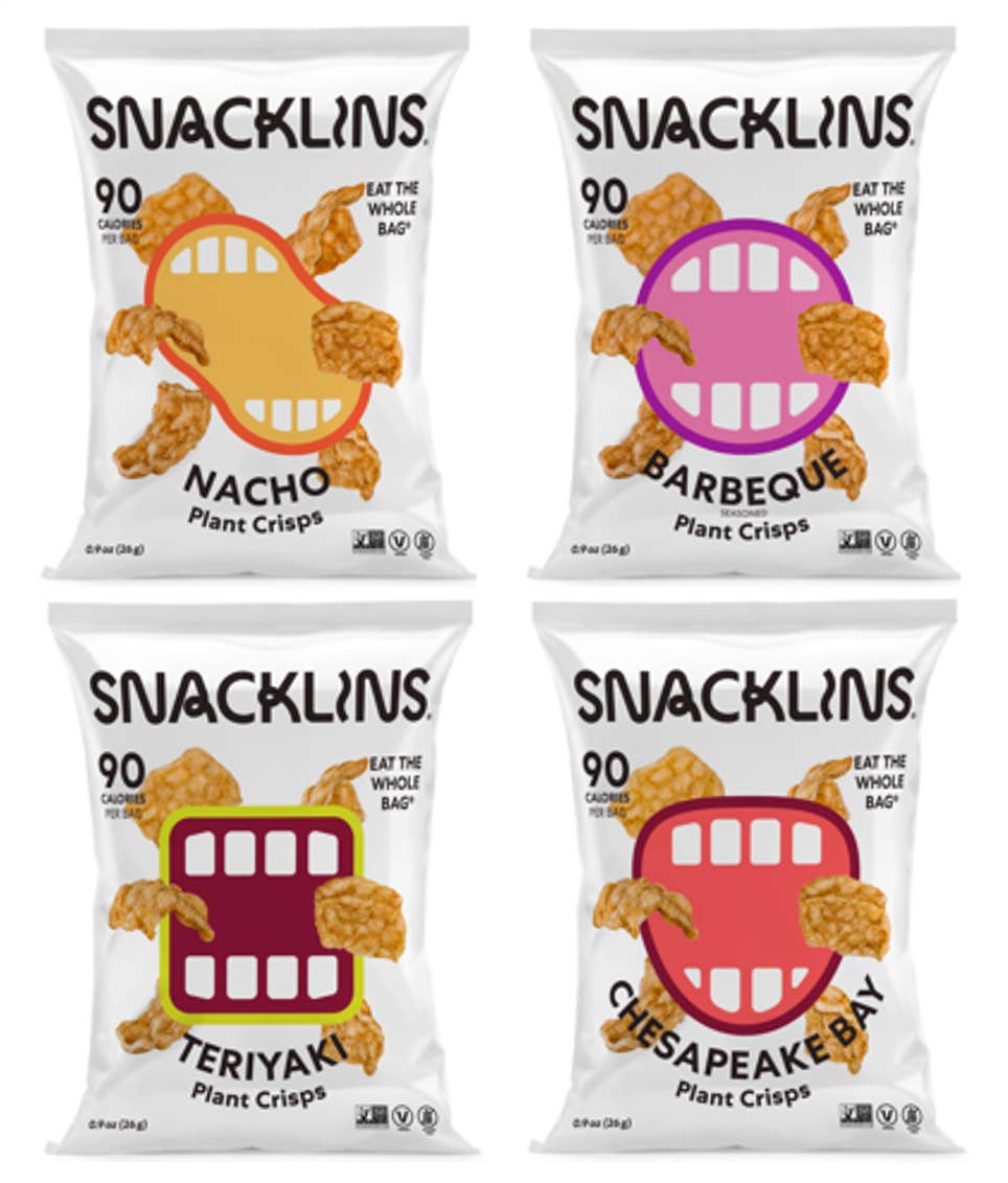 Snacklins - Wholesale Puffed Snack - Snacklins Minis Variety Pack — 4 Flavors (12ct - 0.9oz Bags)