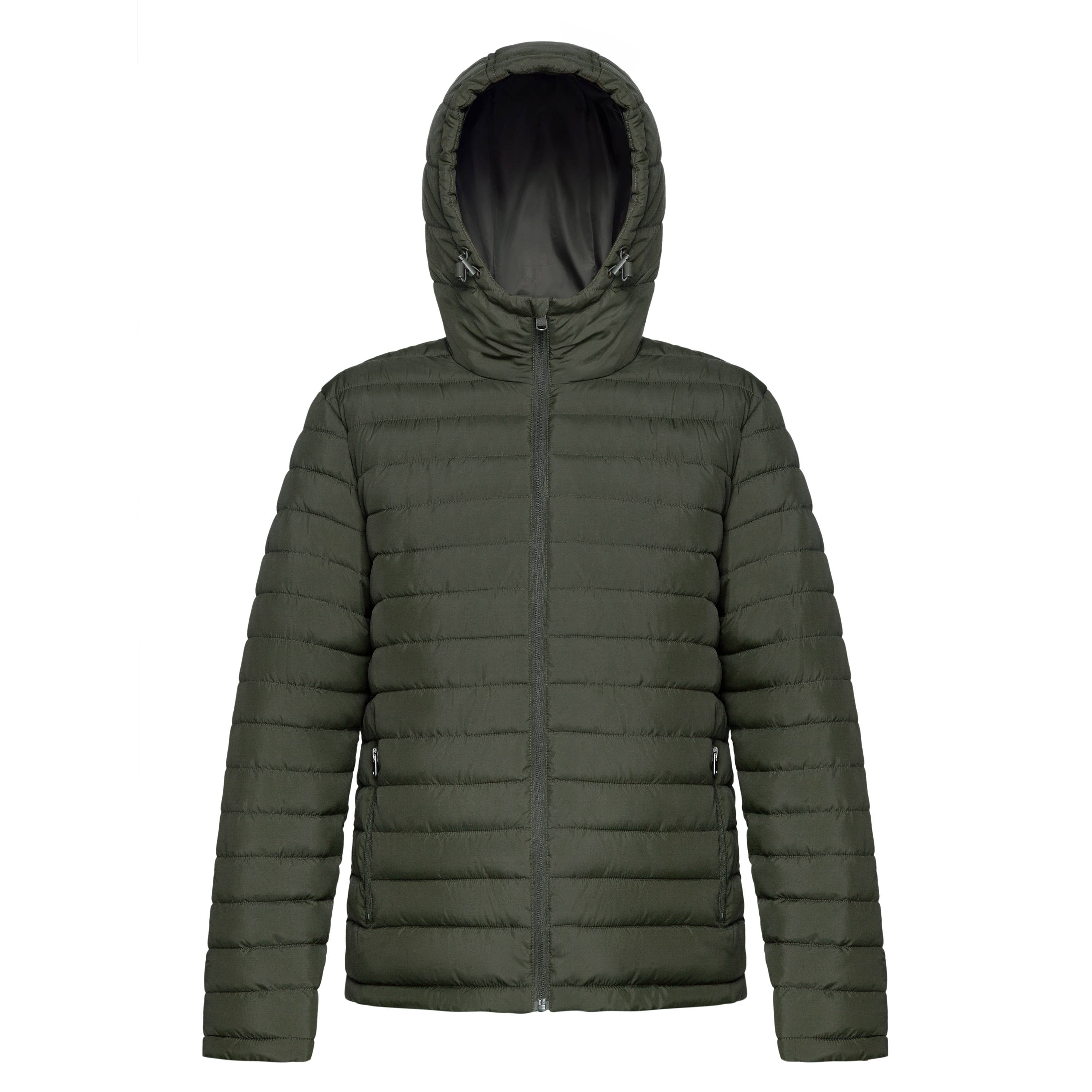 Rokka & Rolla - Wholesale Puffer Jacket - Men's - Men's Midweight Puffer Jacket Hooded Coat29