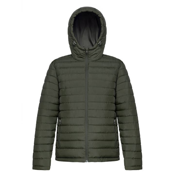 Rokka & Rolla - Wholesale Puffer Jacket - Men's - Men's Midweight Puffer Jacket Hooded Coat29