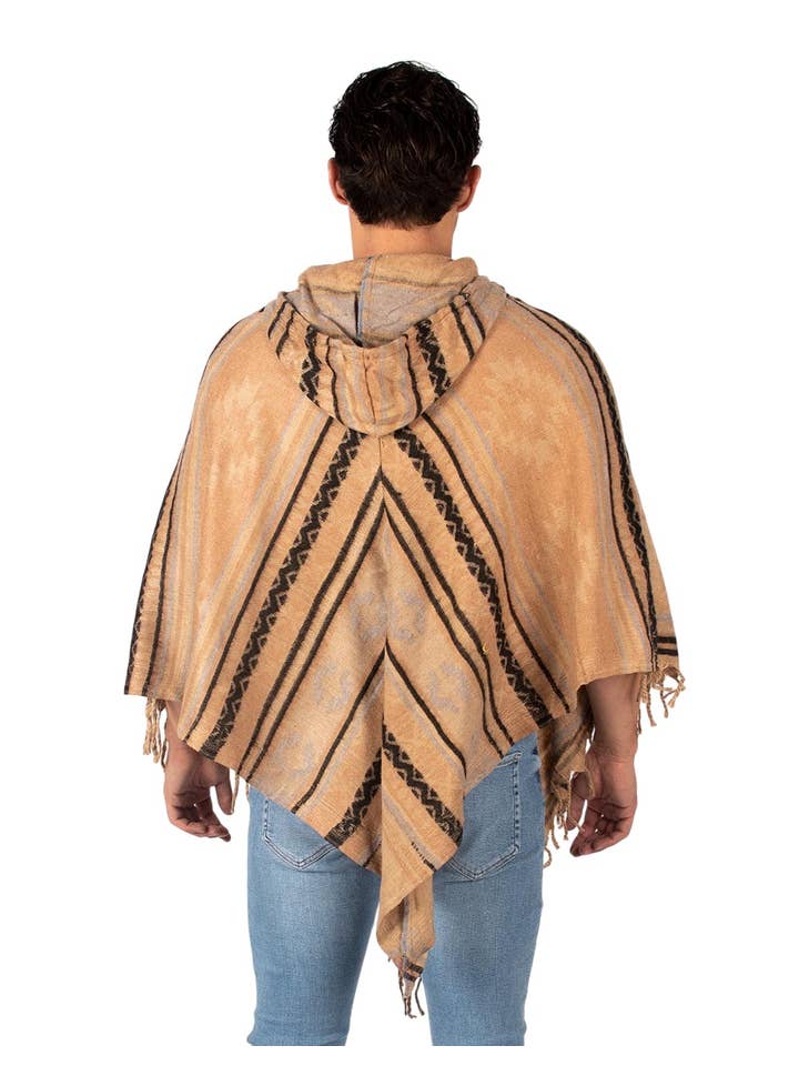 Kimago Look - Wholesale Poncho - Unisex - Unisex handmade cotton poncho | Kimago8