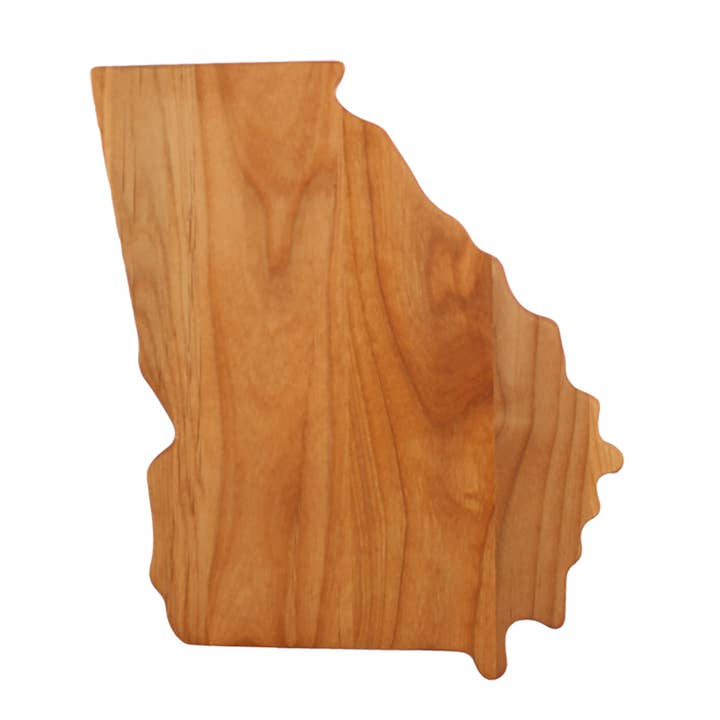 Georgia State Shaped Serving Board for wholesale by Out of the Woods of Oregon