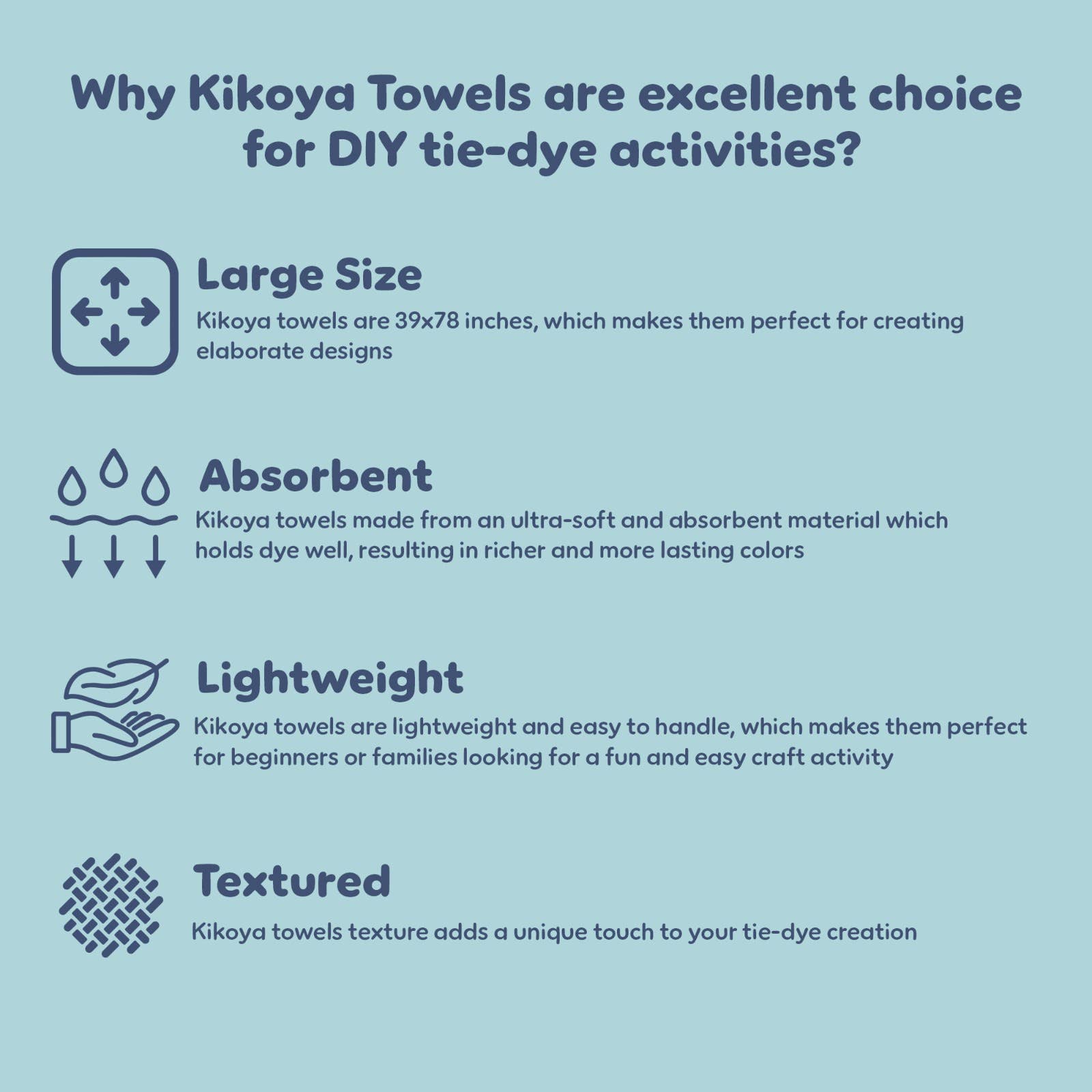 Kikoya - Wholesale Beach Towel - White Beach Towel Tie-dye Sublimation Blanks Tiedye Quickdry19