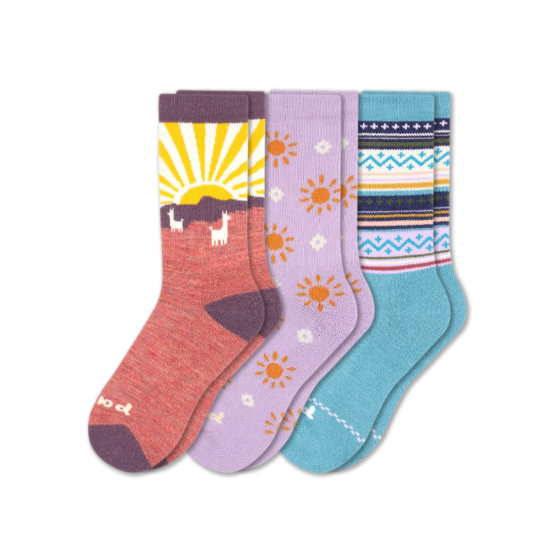 Pacas - Wholesale Socks - Women's - 3 Pack - Women's Crew Pacas Socks35