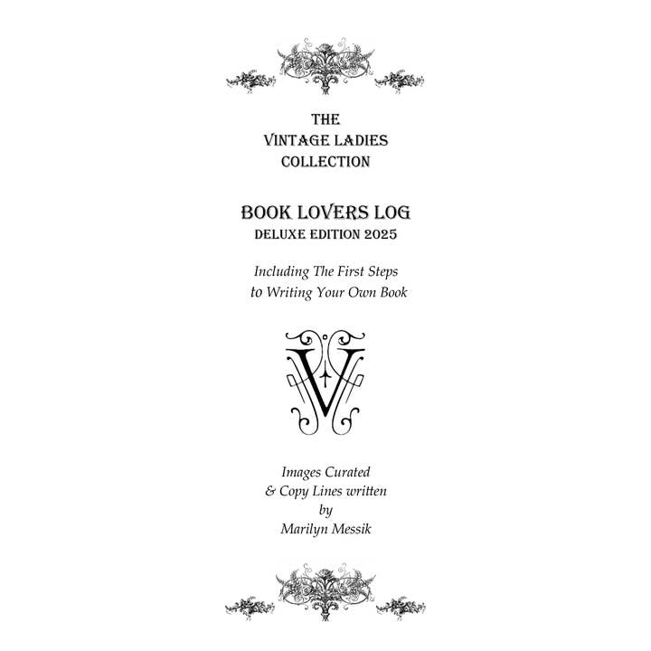 VINTAGE LADIES COLLECTION – wholesale Notebook – Vintage Ladies Collection: BOOKLOVERS LOG DELUXE EDITION2