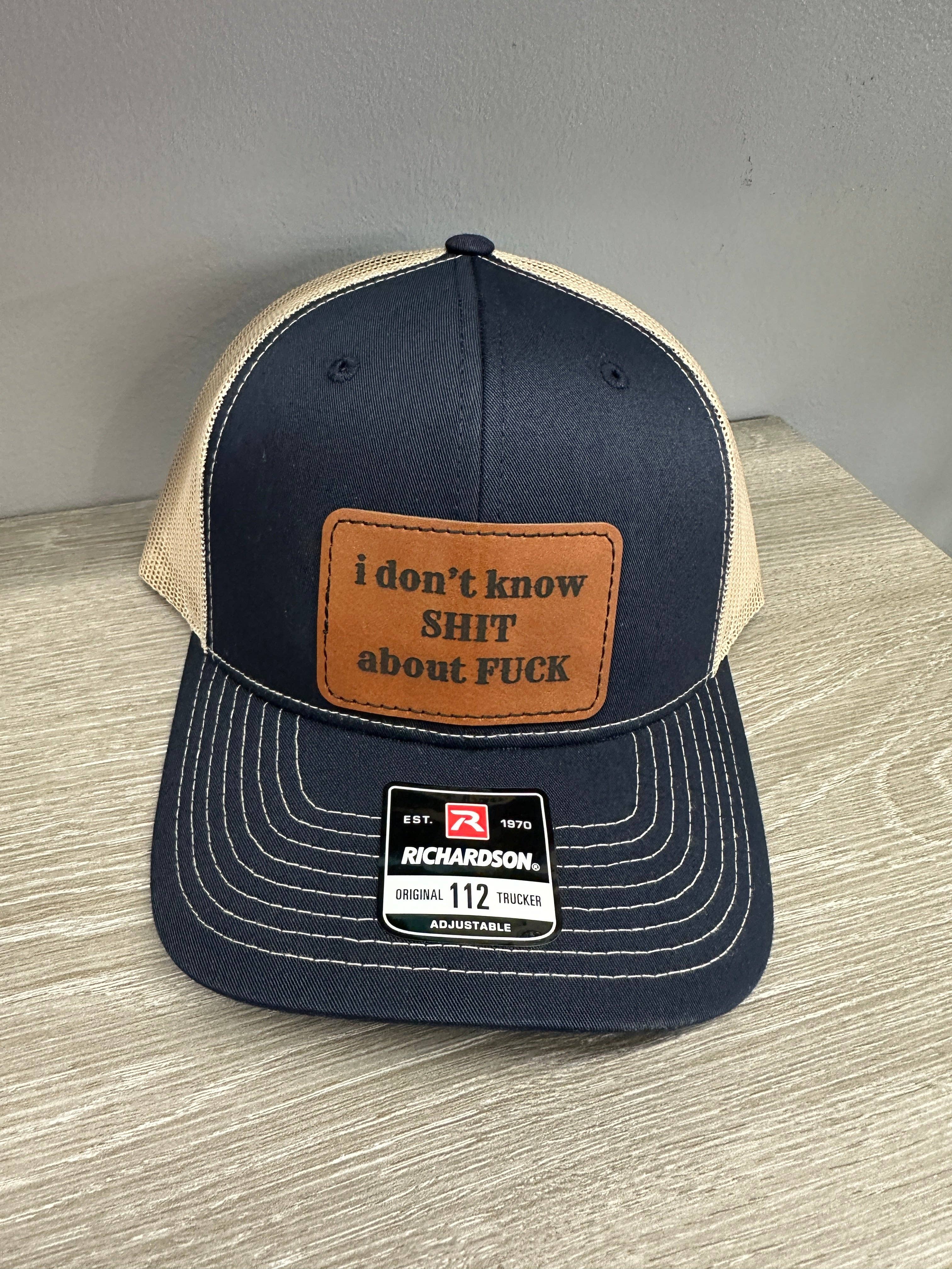 Designed To Flaunt - Wholesale Trucker Hat - Men's - I Don't Know "S" About "F" Men's Richardson 112 Trucker Hat24