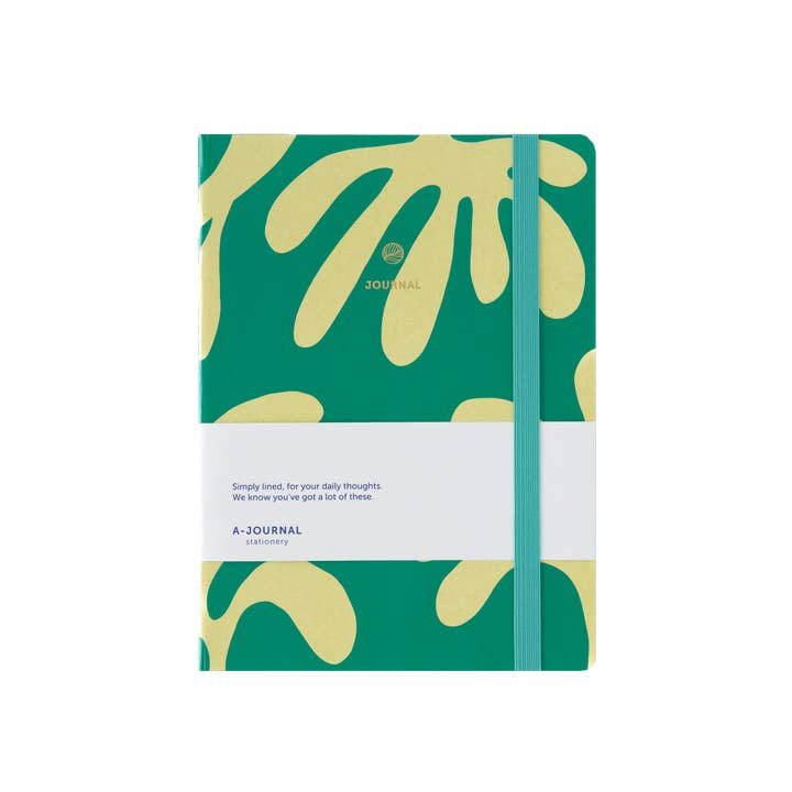 A-Journal Notebook Arty Green for wholesale by A-Journal Stationery