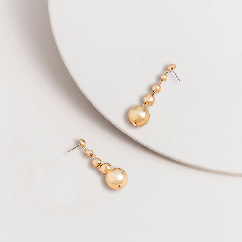 Super Amazing - Vendita all'ingrosso Orecchini pendenti - Orecchini a cascata con più sfere0