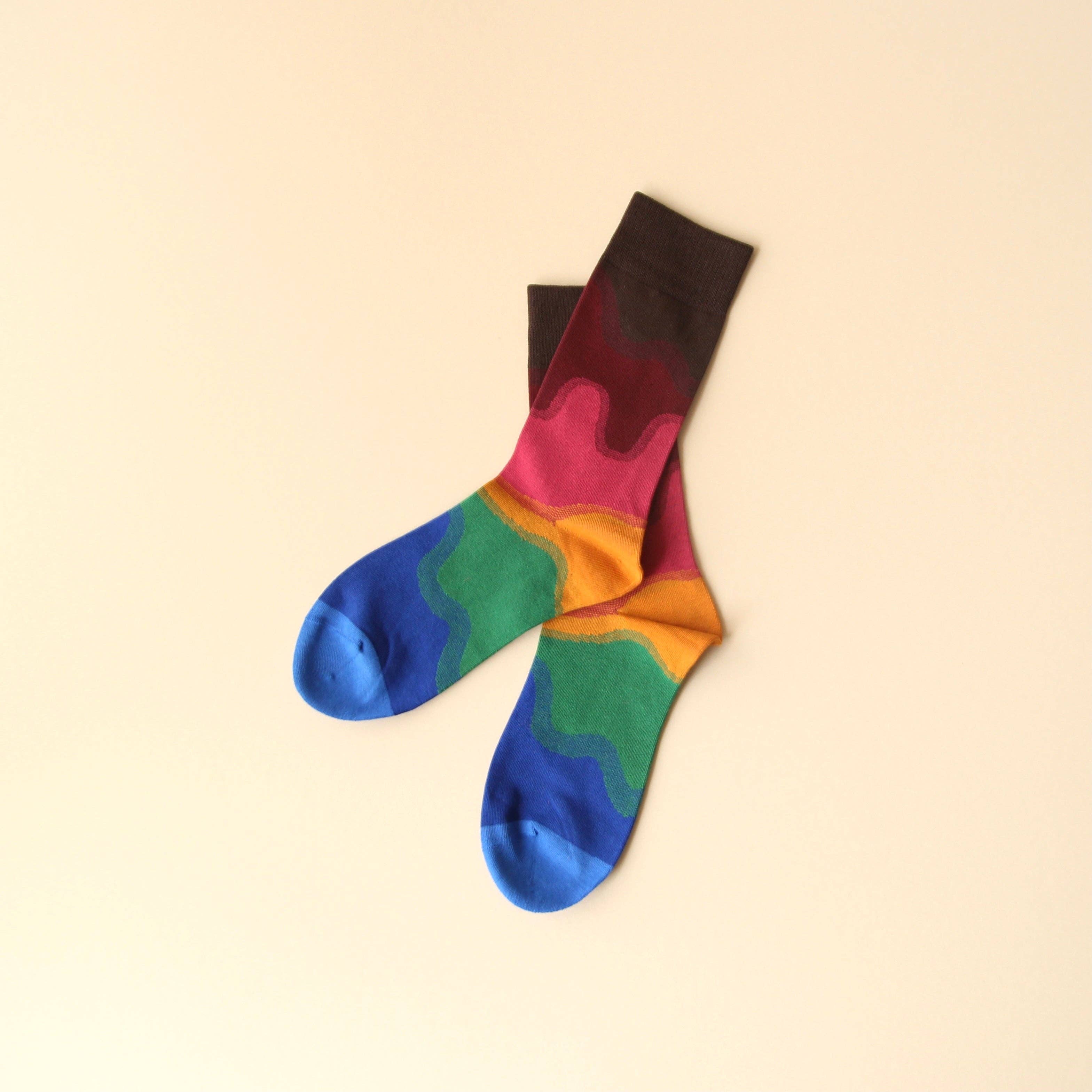 Naif - Wholesale Socks – Unisex - RAINBOW SOCKS | Designer Socks - Unisex | Wazi | Men & Women