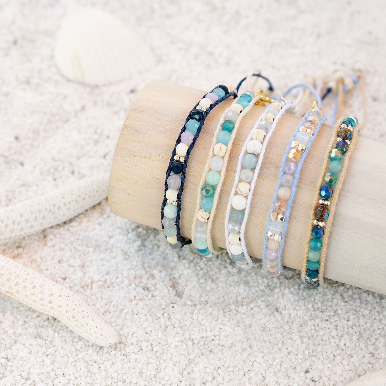 Lotus and Luna - Wholesale Jewelry Set - Ocean Bracelets (10 Pack Assortment)4