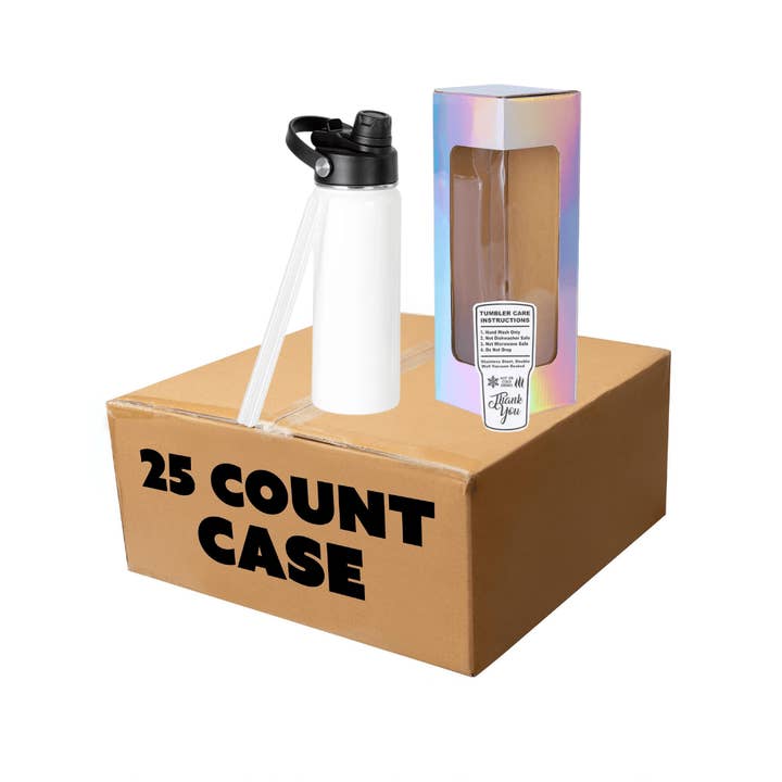 MakerFlo - Wholesale Water Bottle - Makerflo 18 oz Sublimation Hydro Bottle, Ideal for Crafts12