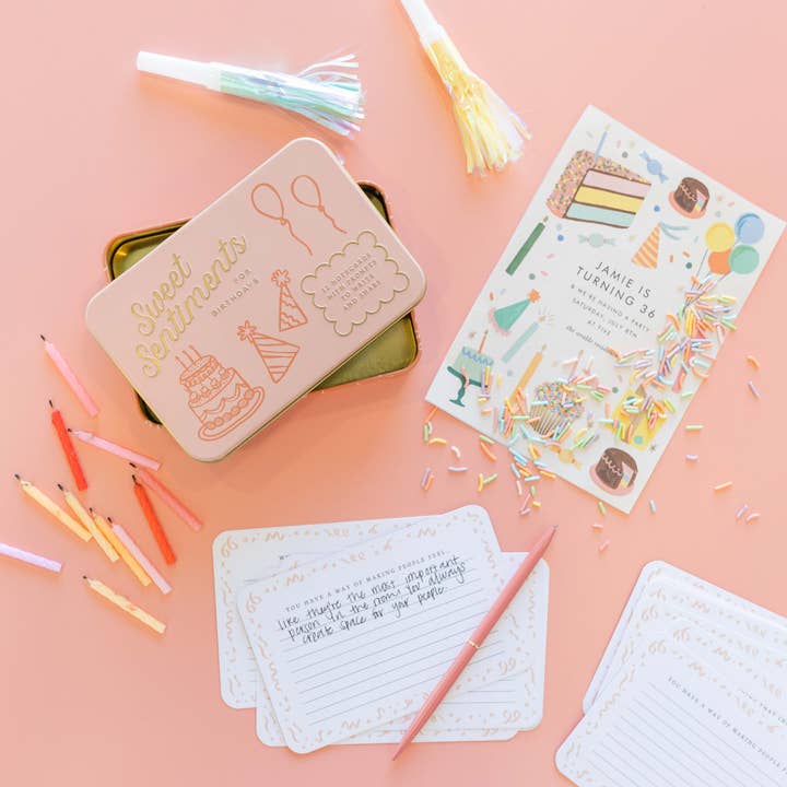 Lumitory - Wholesale Stationery/Notecard Set - Sweet Sentiments for Birthdays2