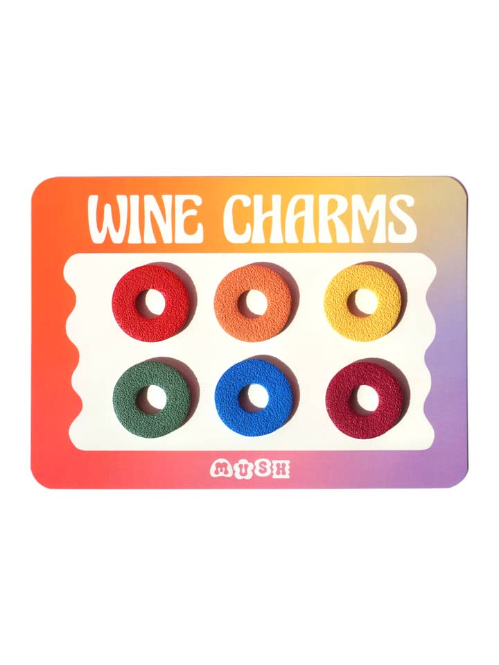 Primary Pack | Wine Charms | Drink Markers for wholesale by MUSH Bottega