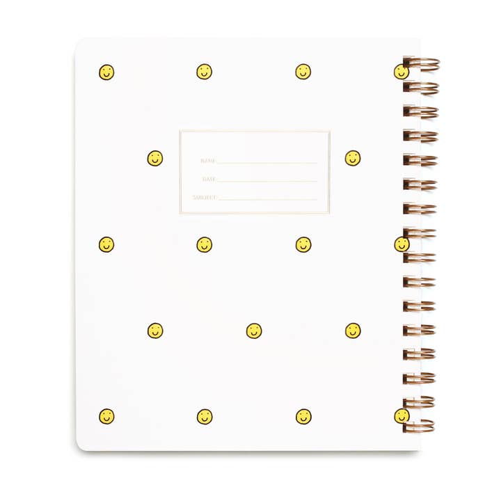 Shorthand Press - Vendita all'ingrosso Quaderni - Taccuino Lefty Standard - Faccina sorridente1