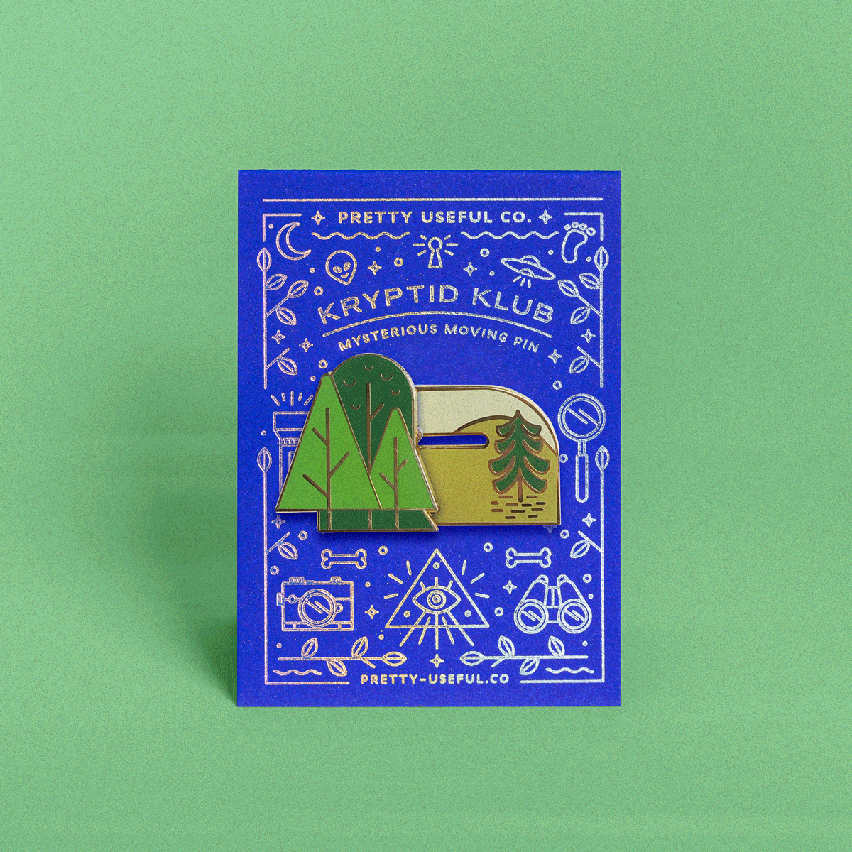 Pretty Useful Co. - Vendita all'ingrosso Spilla da bavero - Spilla smaltata Sasquatch Slider1