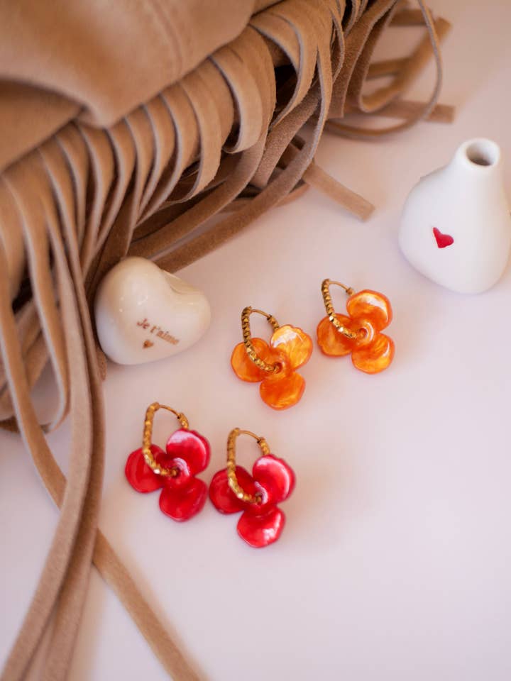 Pendientes Isia - Azeria - Acero Inoxidable para venta al por mayor de Azeria Création